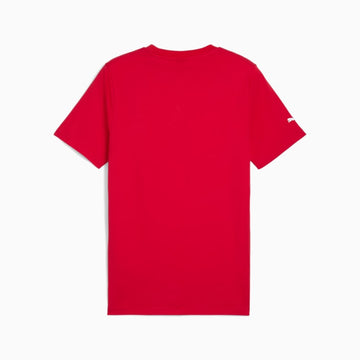 Ferrari Race Coloured Big Shield Men's Tee - Red